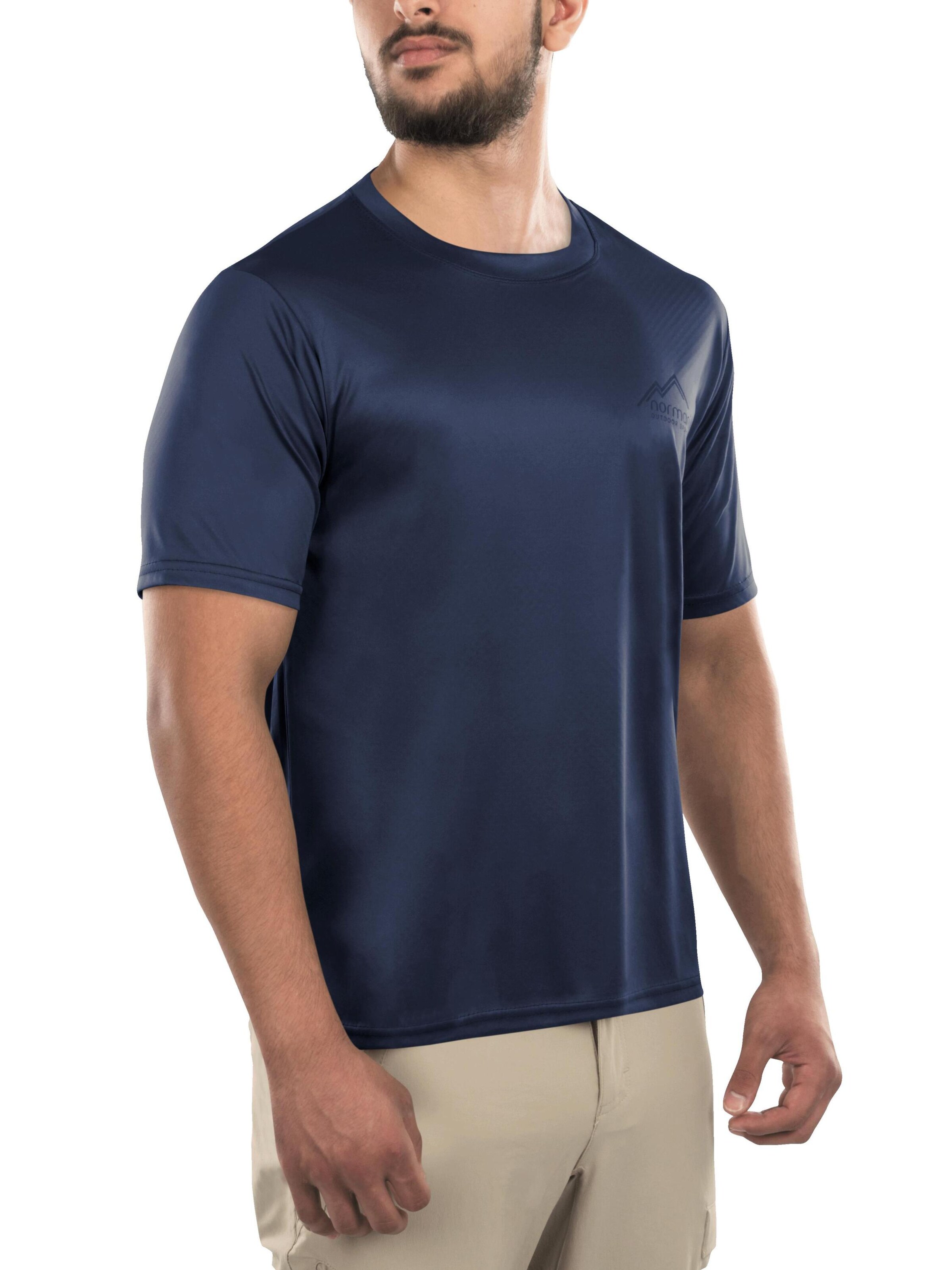 T-Shirt 'Agra' normani en bleu