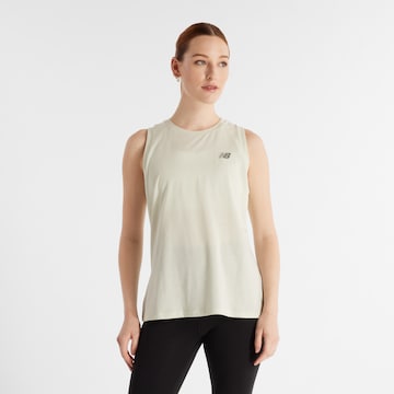 new balance Sporttop 'Essentials' in Wit: voorkant