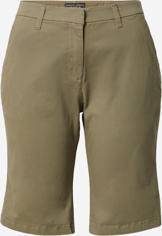 regular Pantaloni chino di Dorothy Perkins in verde: frontale