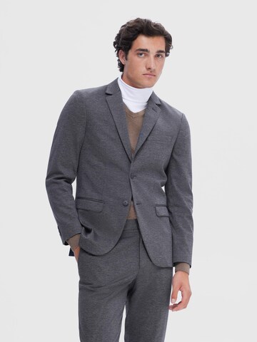 Coupe slim Veste de costume 'Aitor' SELECTED HOMME en bleu : devant