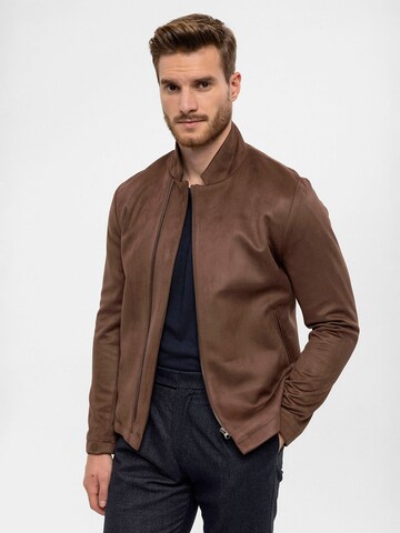 Antioch Between-Season Jacket in Brown