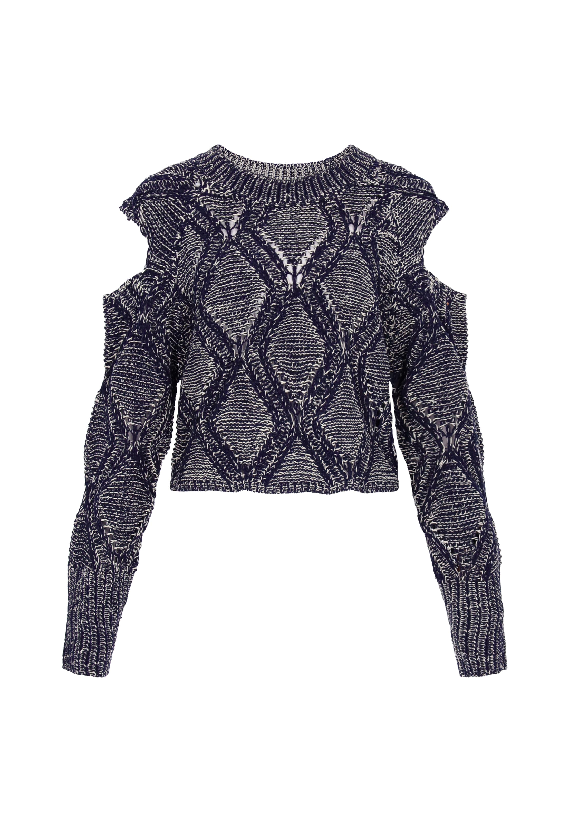 Pulover de la myMo ROCKS pe gri: față