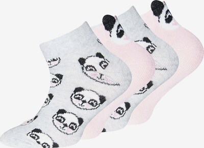 EWERS Nogavice 'Panda' | siva / svetlo roza / črna / bela barva, Prikaz izdelka