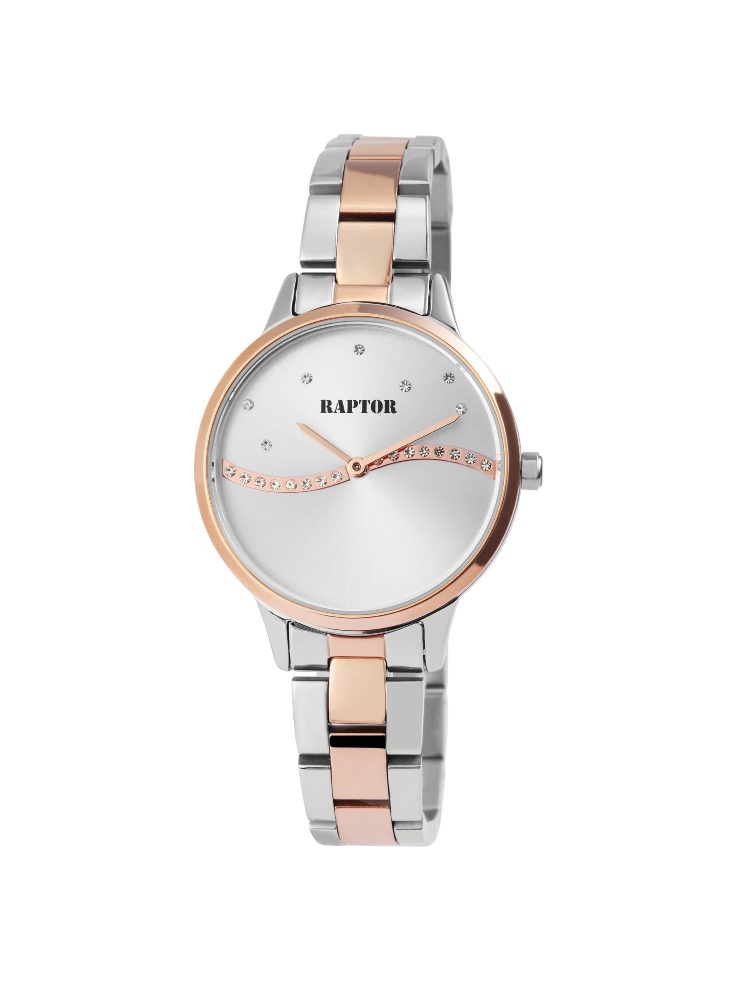 Raptor Analog Watch 'Flake, Strass' in Mixed colors: front