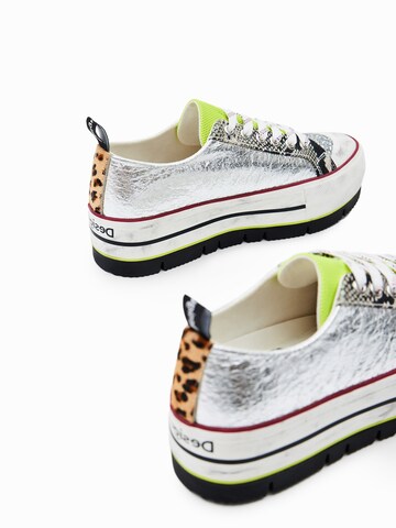 Desigual Sneaker in Silber