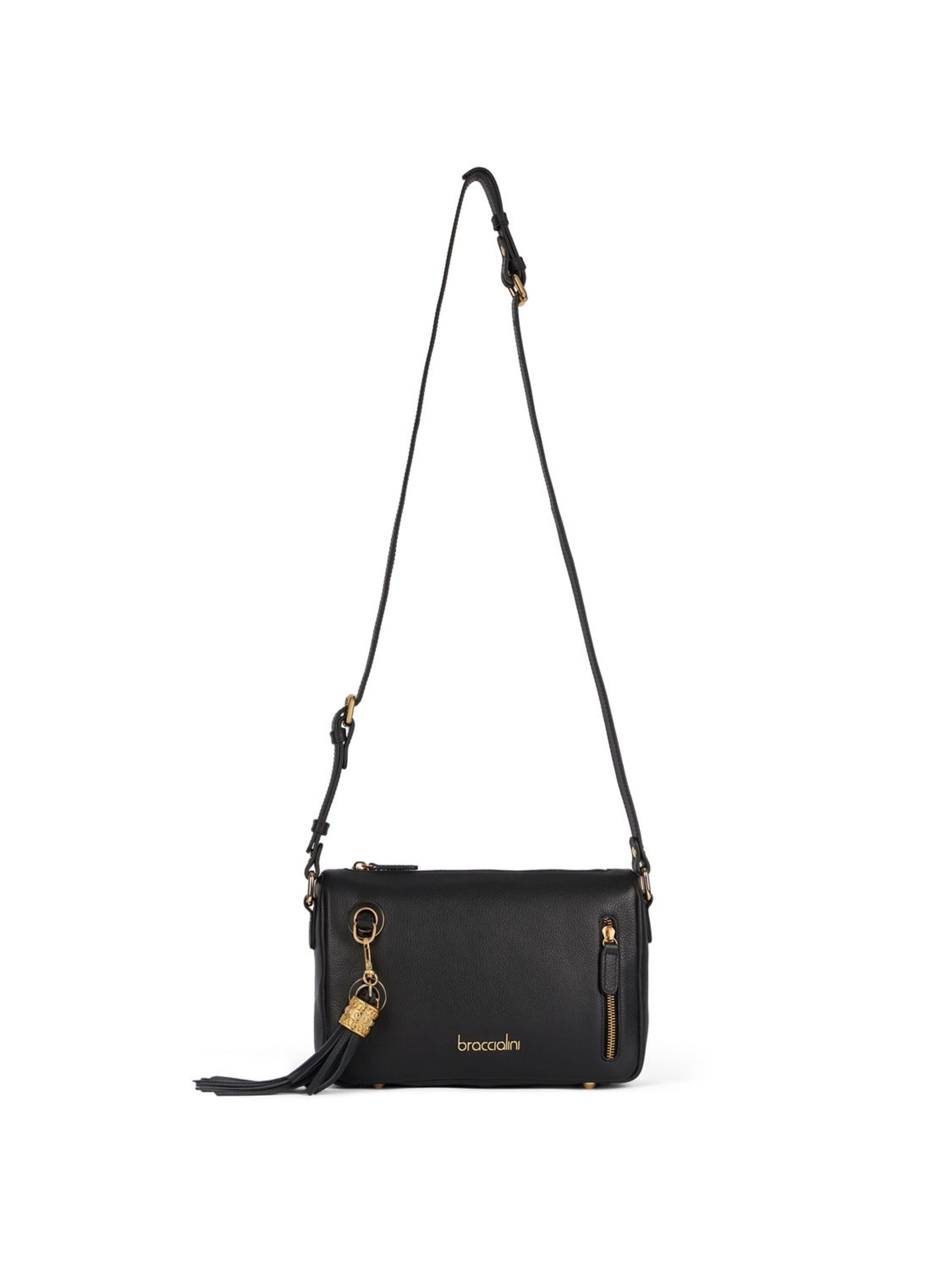 Braccialini Schultertasche 'Margot'‌‌‌‌‌‌ in Schwarz: Vorderseite