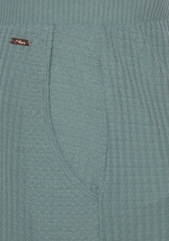 s.Oliver Loose fit Pajama Pants in Green