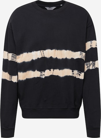 !Solid Sweatshirt in Zwart: voorkant