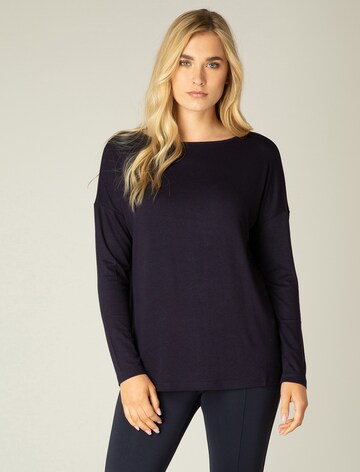 BASE LEVEL Shirt 'Yessi' in Blau: predná strana