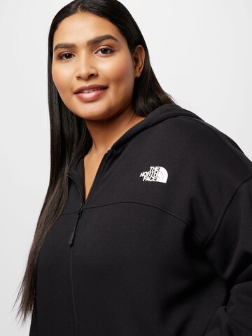 THE NORTH FACE - Sudadera con cremallera en negro