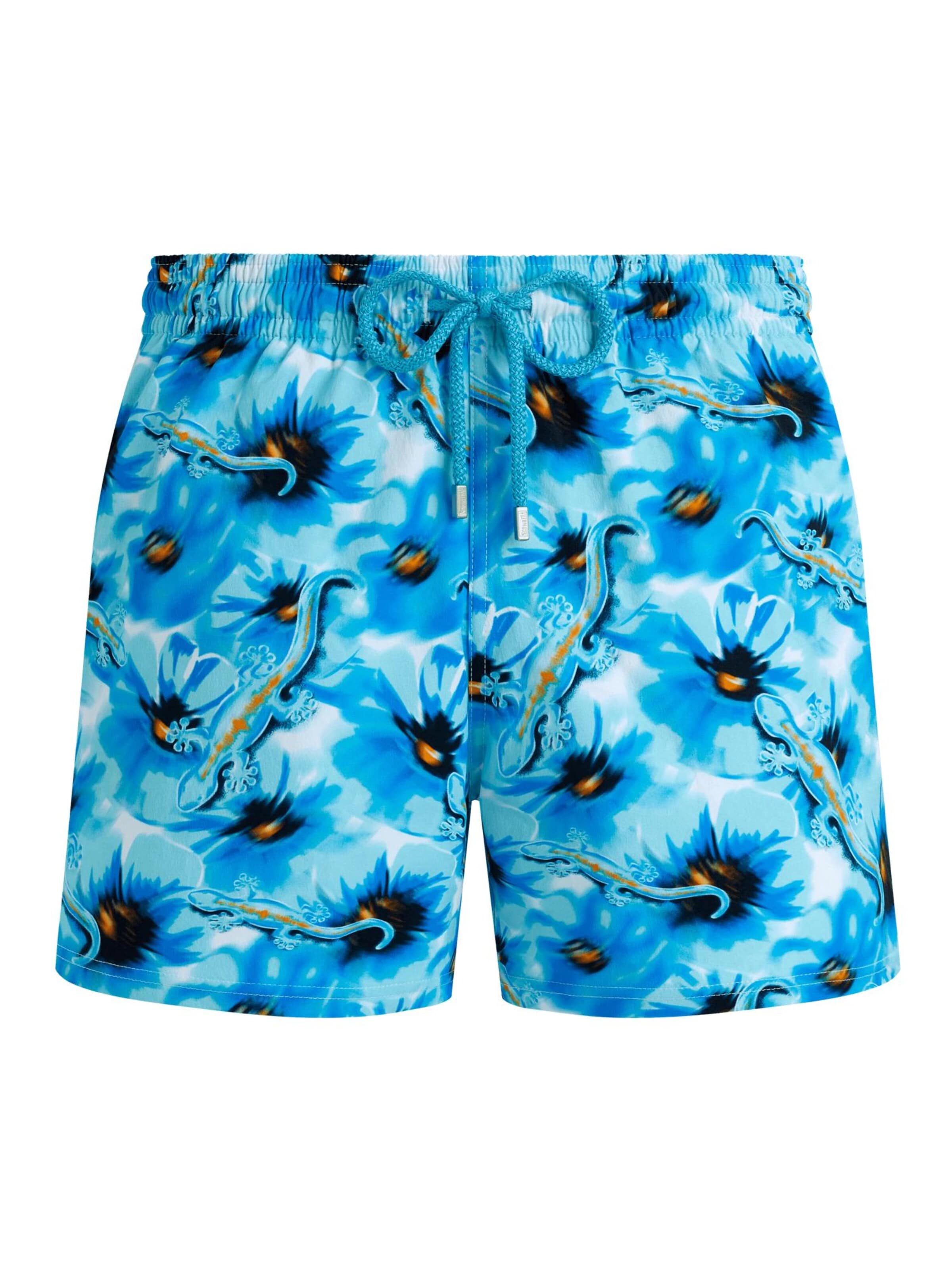 Vilebrequin Zwemshorts in Blauw: voorkant