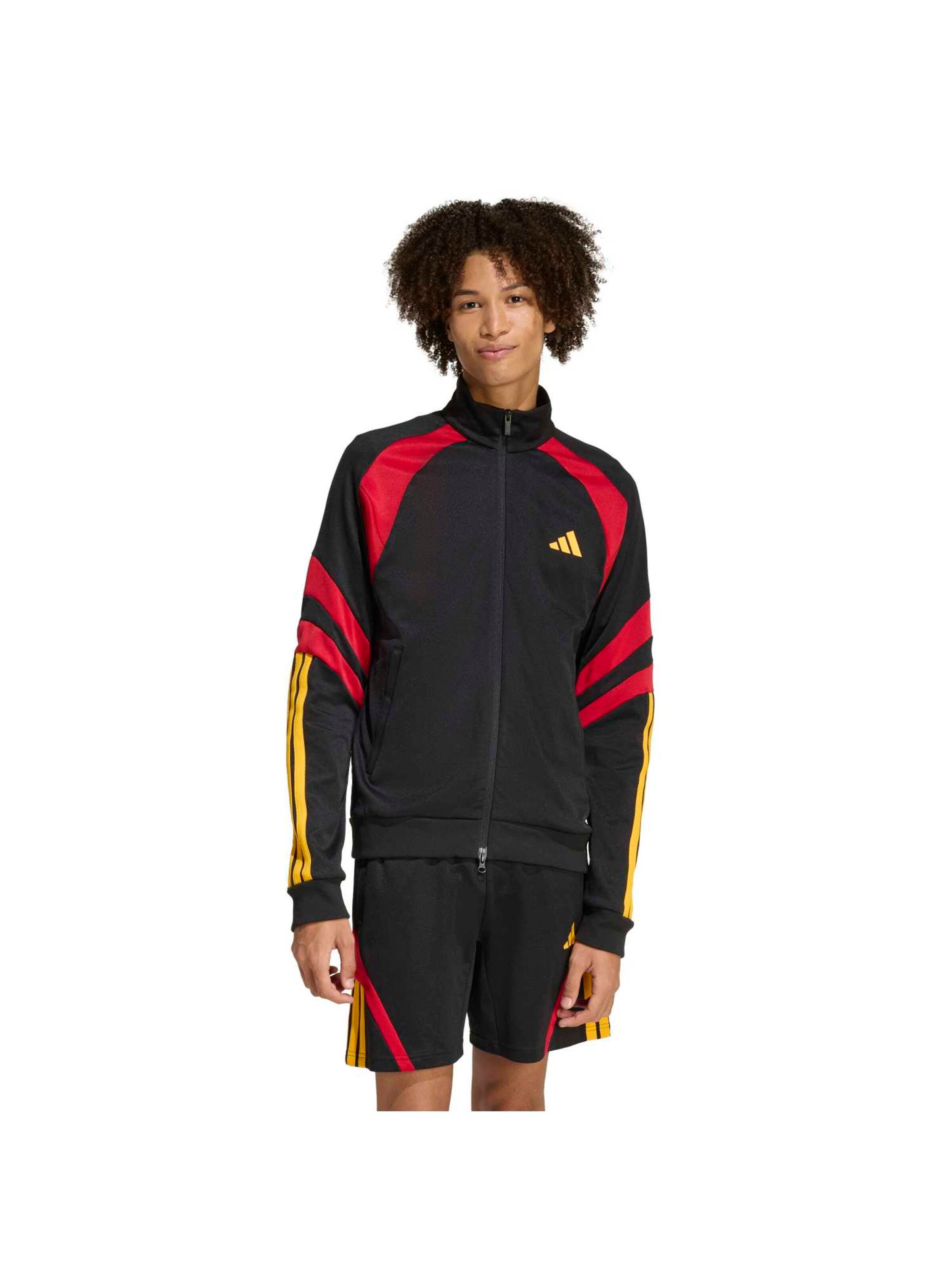 ADIDAS SPORTSWEAR Sportjas 'TIRO' in Zwart: voorkant