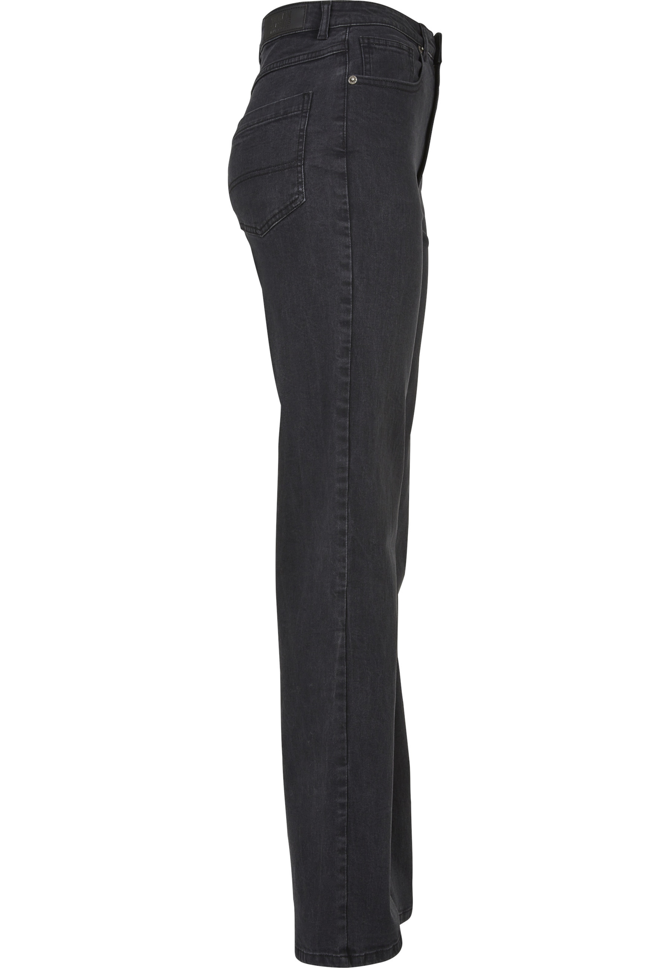 Urban Classics Regular Jeans in Schwarz