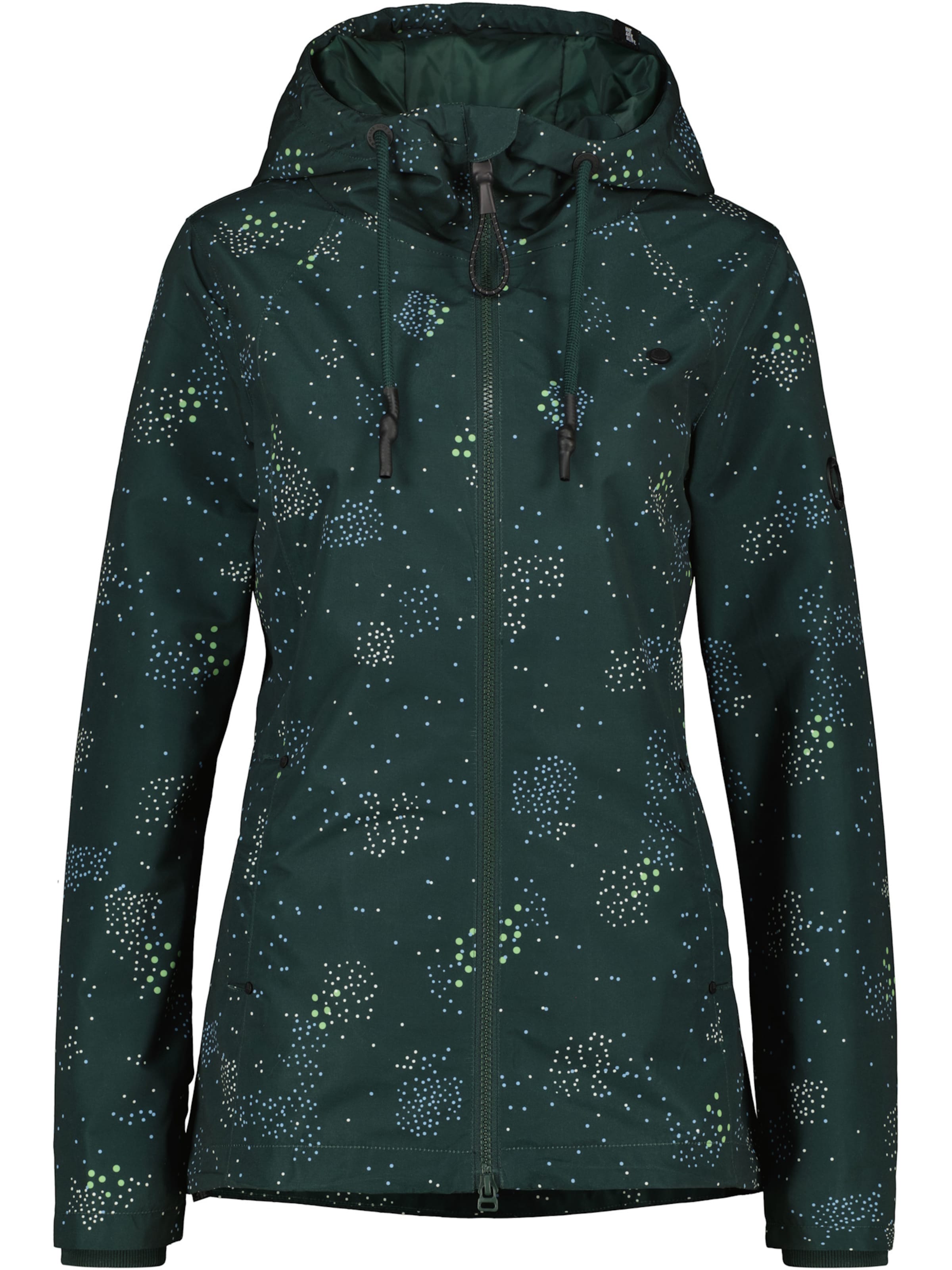 Giacca di mezza stagione 'LilouAK B' di Alife and Kickin in verde: frontale