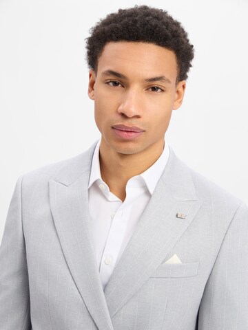 Finshley & Harding London Comfort fit Business-colbert in Grijs