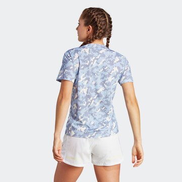 T-shirt fonctionnel 'Own the Run' ADIDAS PERFORMANCE en bleu