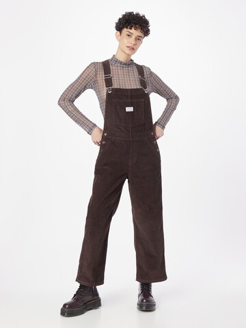 LEVI'S ® Loosefit Tuinbroek 'Baggy Overall' in Bruin: voorkant