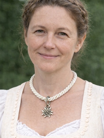 Allgäu Rebell Necklace 'Marlene' in Beige