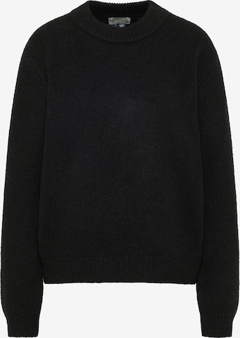 DreiMaster Vintage Пуловер 'Naemi' в черно: отпред