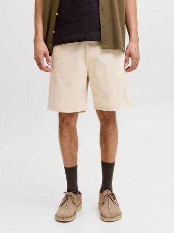 R.D.D. ROYAL DENIM DIVISION - Loosefit Pantalón en beige: frente