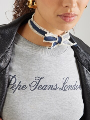 Pepe Jeans Sweatshirt 'ELSY' in Grau