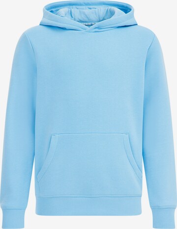 WE Fashion Sweatshirt in Blue: front