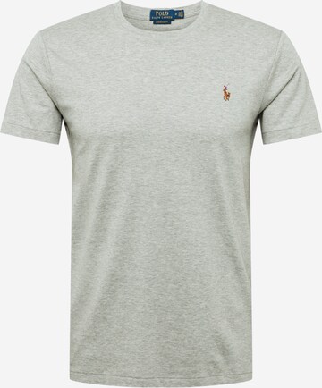 T-Shirt Polo Ralph Lauren en gris : devant