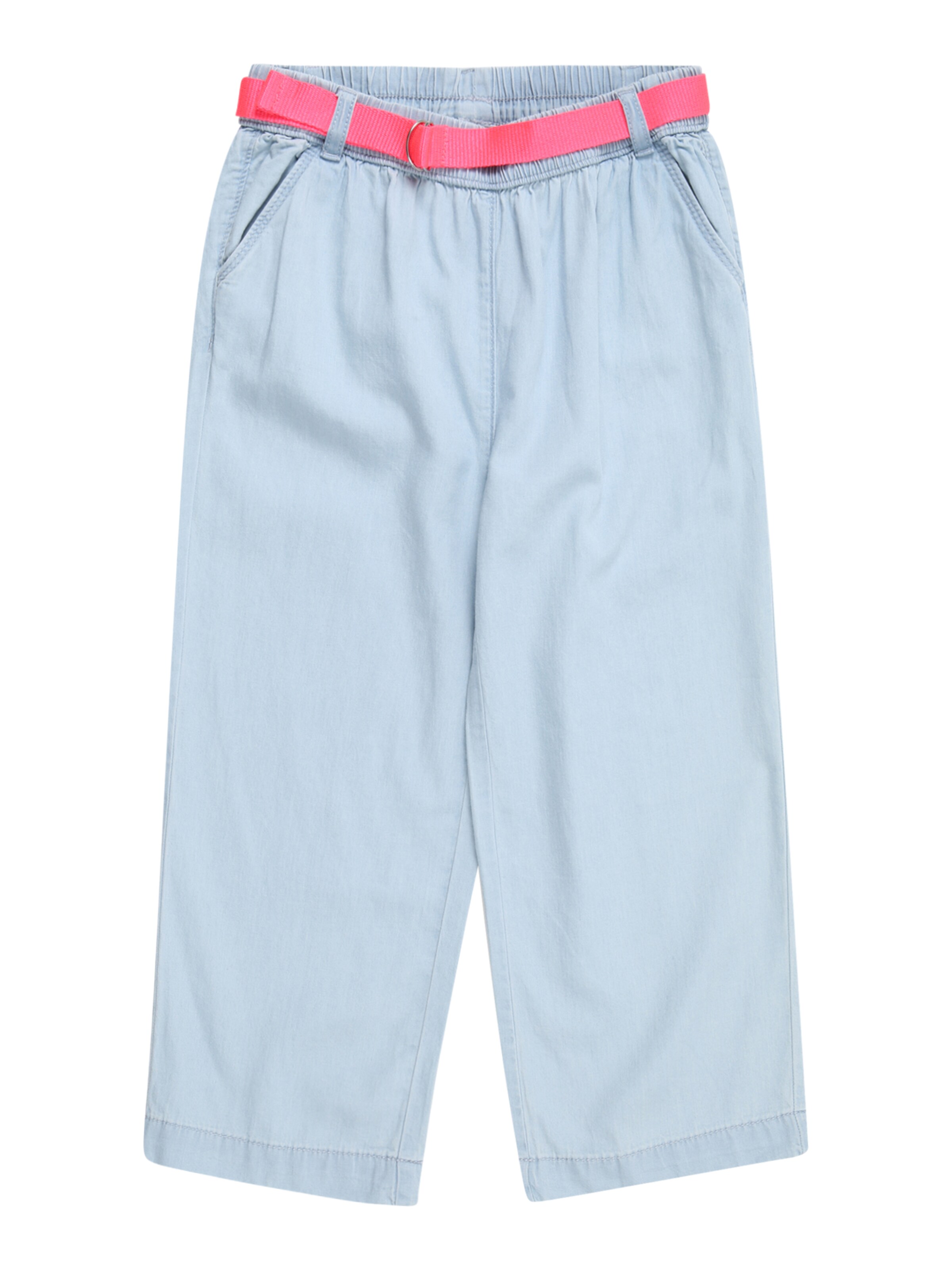 s.OliverWide Leg/ Široke nogavice Traperice - plava boja: prednji dio