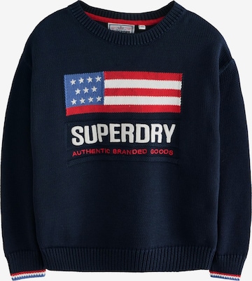 mėlyna Superdry Megztinis: priekis