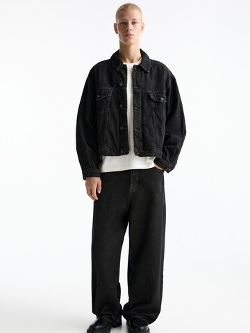 Veste mi-saison Pull&Bear en noir