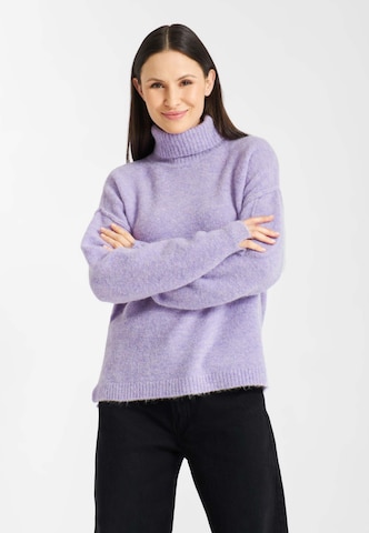Frieda & Freddies NY Pullover in Lila: Vorderseite