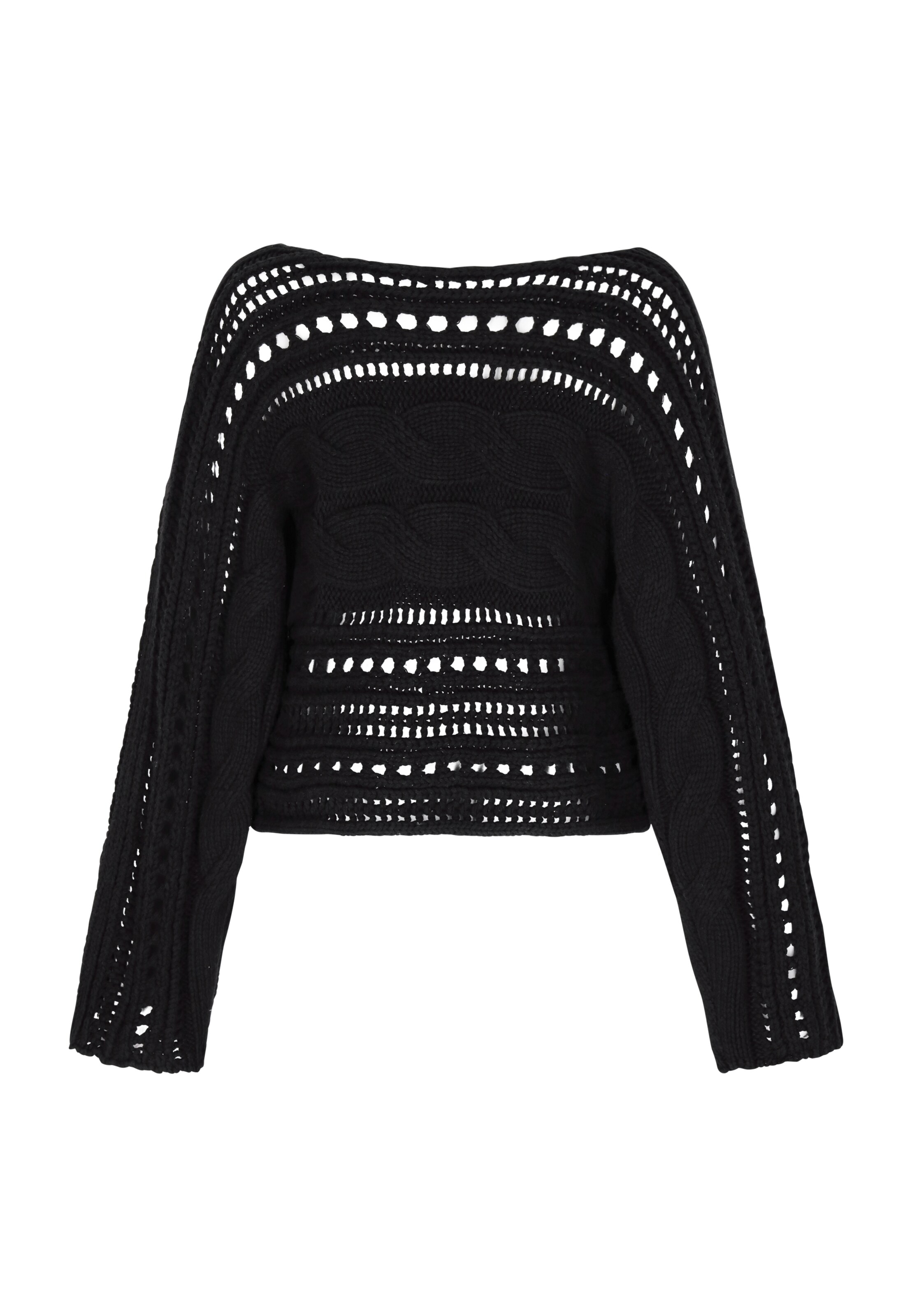 NAEMI Pullover i sort