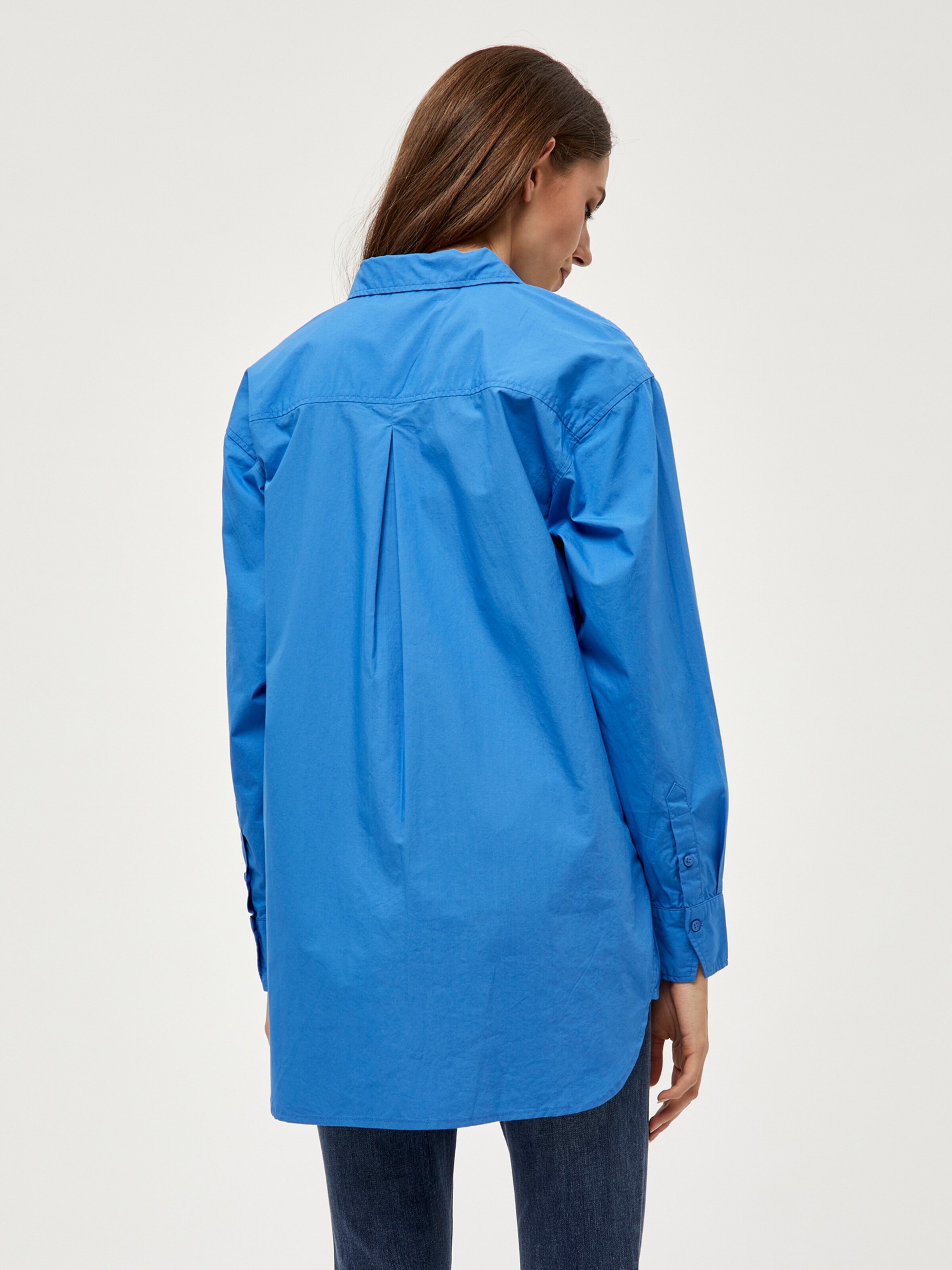 Frauen Große Größen Peppercorn Bluse 'Thelma' in Blau - YL73594 Frauen Große Größen Peppercorn Bluse 'Thelma' in Blau - YL73594