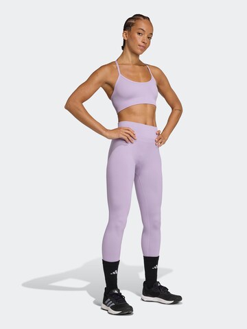 Skinny Pantalon de sport 'Essentials' ADIDAS PERFORMANCE en violet : devant