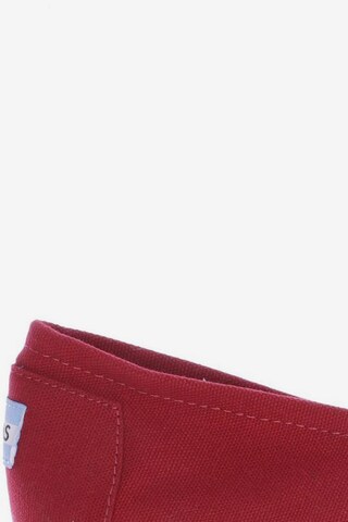 TOMS Flats & Loafers in 39 in Red