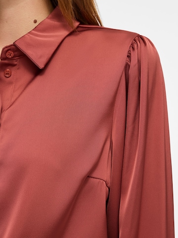 VILA Blouse 'VIEnna' in Bruin
