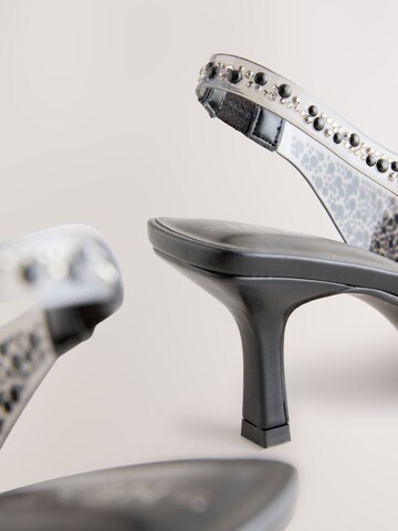 Next - Sapatos abertos atrás 'Forever Comfort' em preto