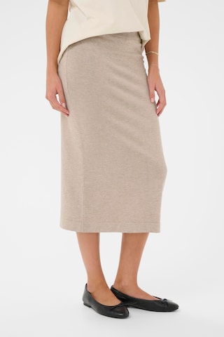 SAINT TROPEZ Nederdel 'SZMila' i beige: forside