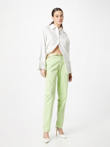 Coupe slim Pantalon chino ESPRIT en vert