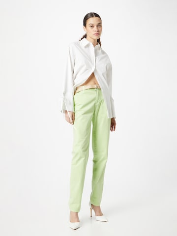 Slimfit Pantaloni eleganți de la ESPRIT pe verde