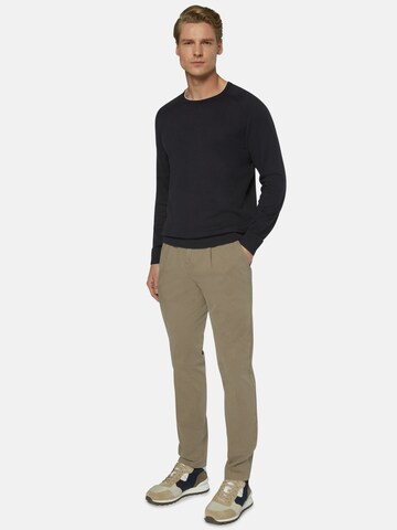 Regular Pantalon à pince Boggi Milano en gris