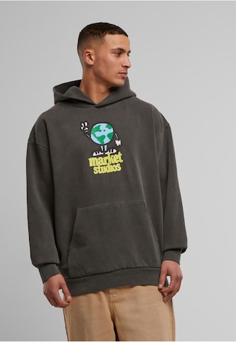 MARKET Sweatshirt 'World Peace' in Schwarz