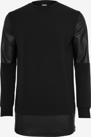 melns Urban Classics Sportisks džemperis: no priekšpuses