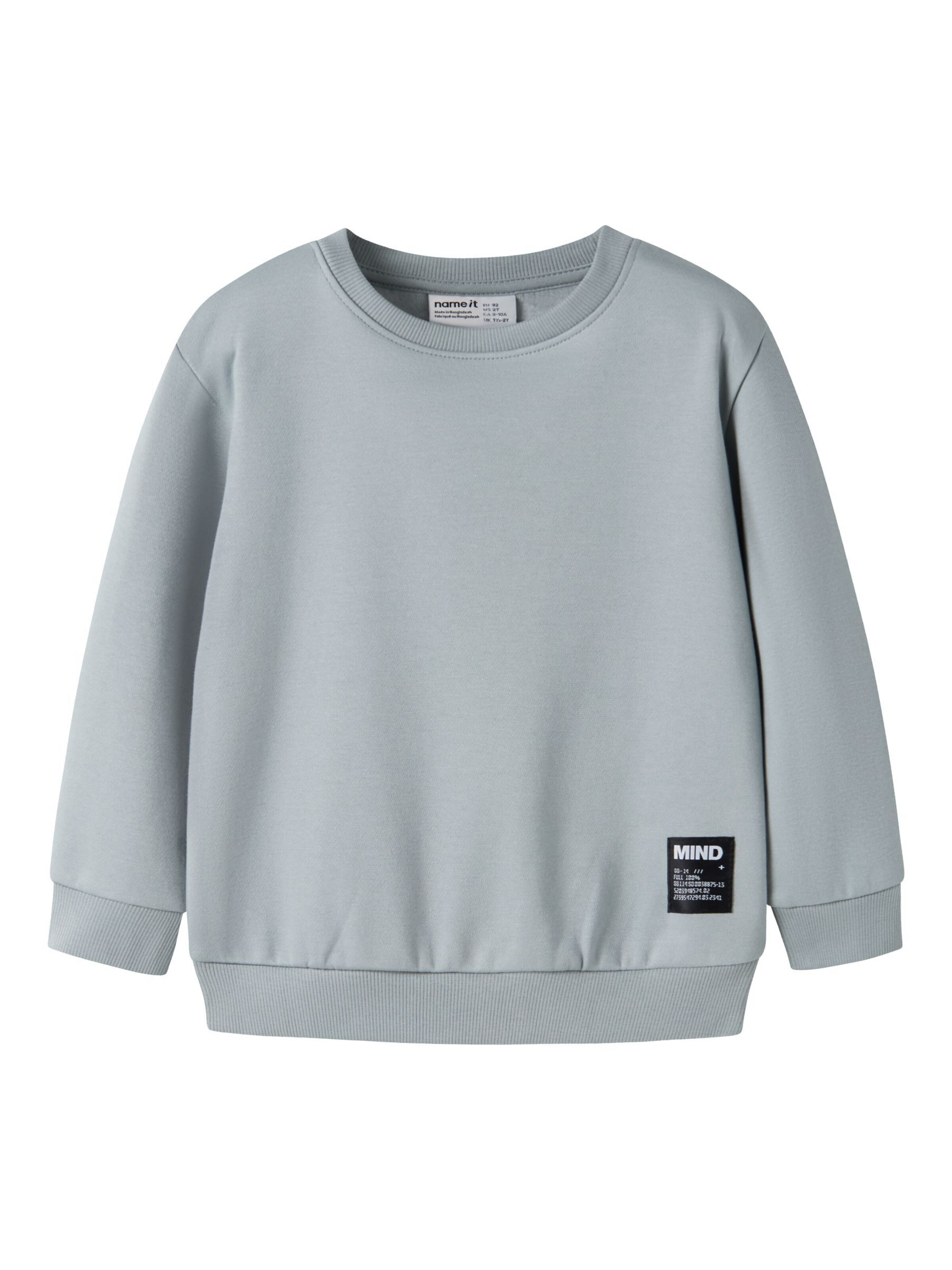 NAME IT Sweatshirt in Blauw: voorkant