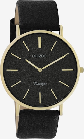 OOZOO Analog Watch in Gold: front