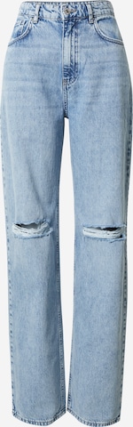 Gina Tricot Wide leg Jeans 'Baggy' in Blauw: voorkant