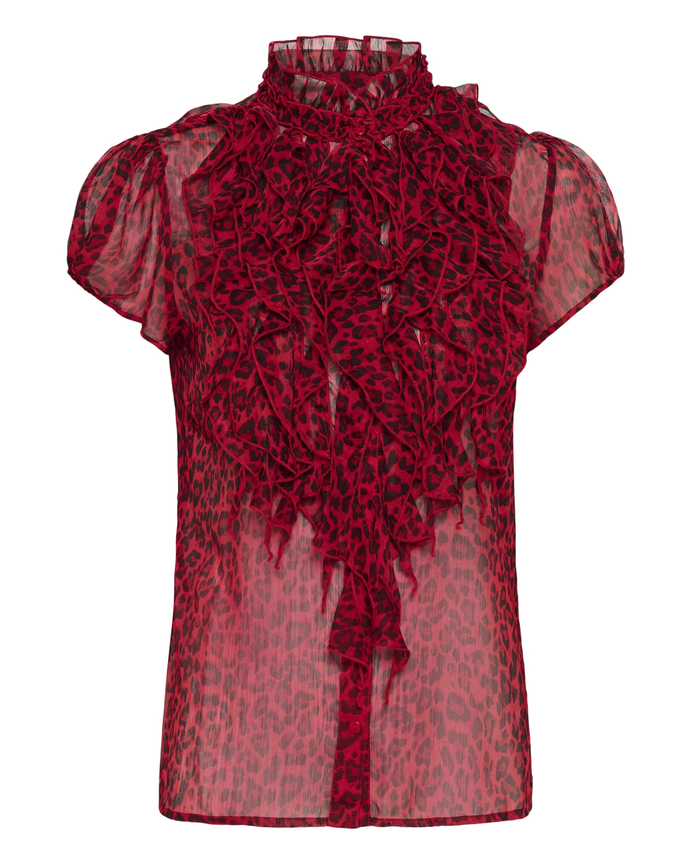 SAINT TROPEZ Shirts &#x27;SZLilja&#x27; i rød: forside