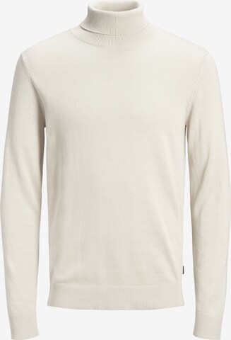 Pull-over 'Emil' JACK & JONES en blanc : devant