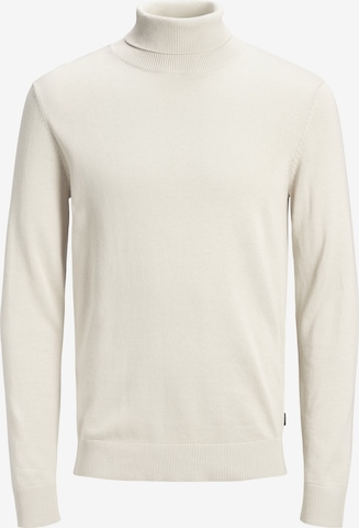 Pull-over 'Emil' JACK & JONES en blanc : devant