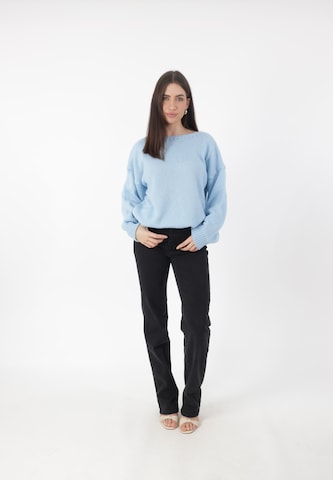 Pullover di Elara in blu: frontale
